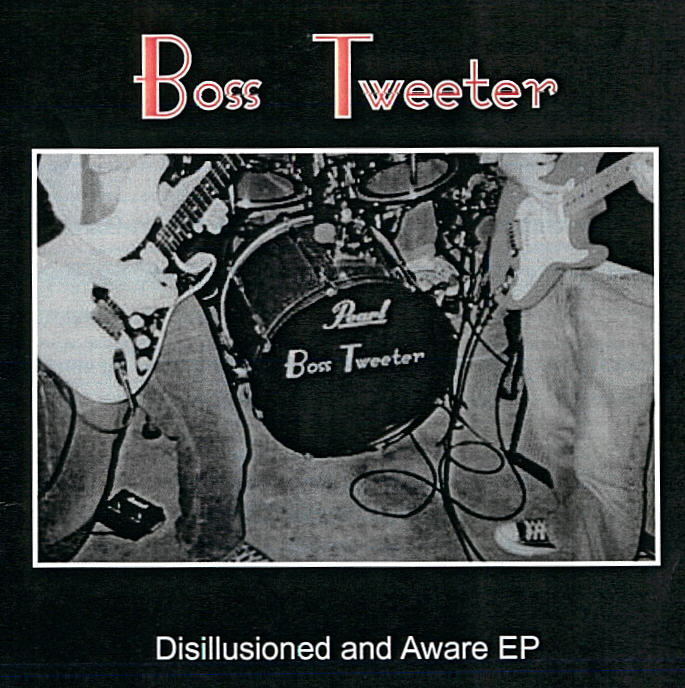 Boss Tweeter rockin out in black and white.